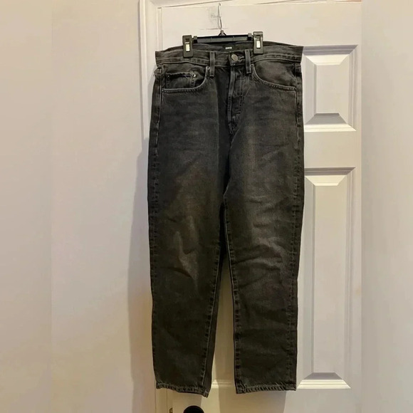 NWT Anthropology Edwin Hana Crop Denim Jeans Rapture Size 26 Straight Leg - Picture 4 of 8